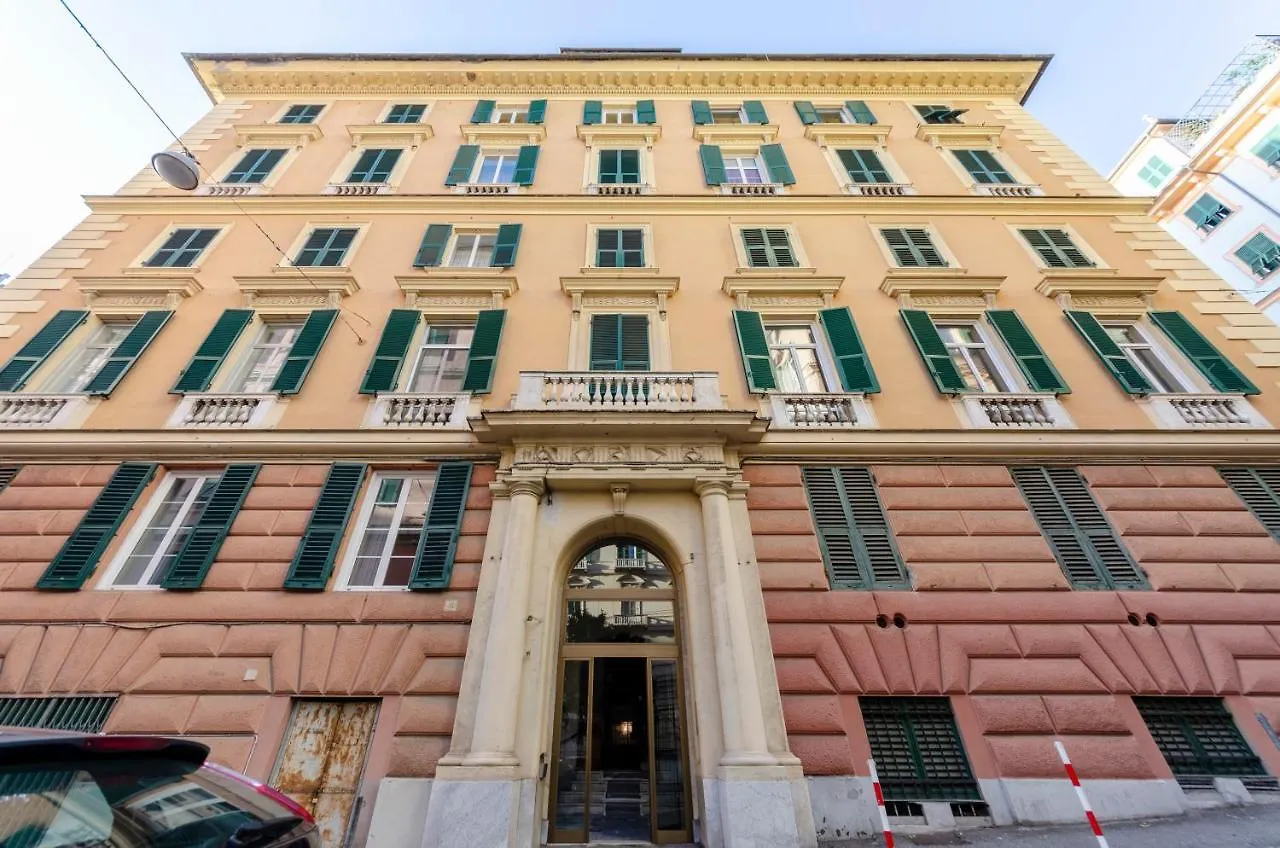 Joivy Colorful Apt For 6, 5 Mins From Piazza Corvetto Apartment Genoa Italy