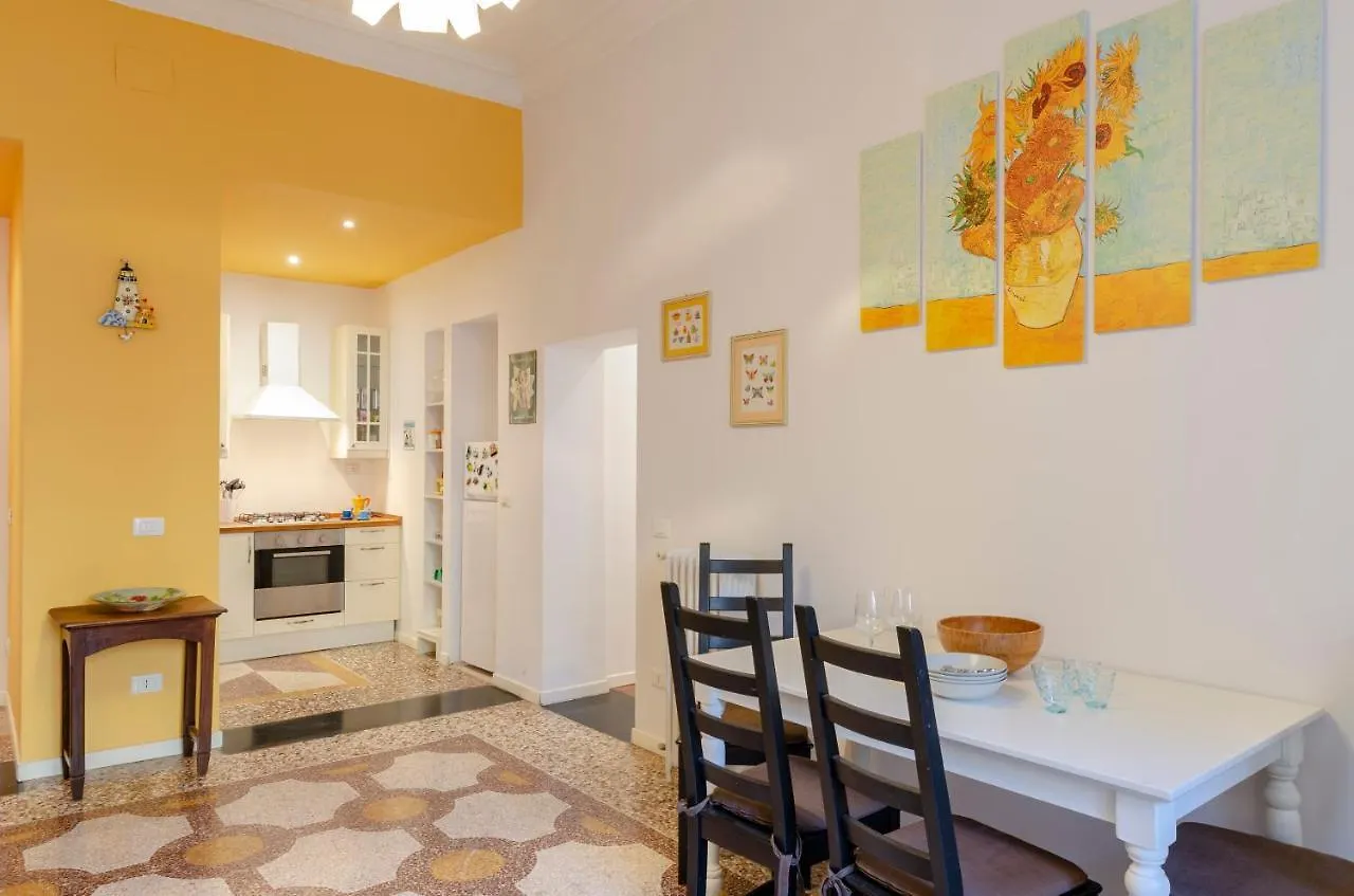 Joivy Colorful Apt For 6, 5 Mins From Piazza Corvetto Apartment Genoa