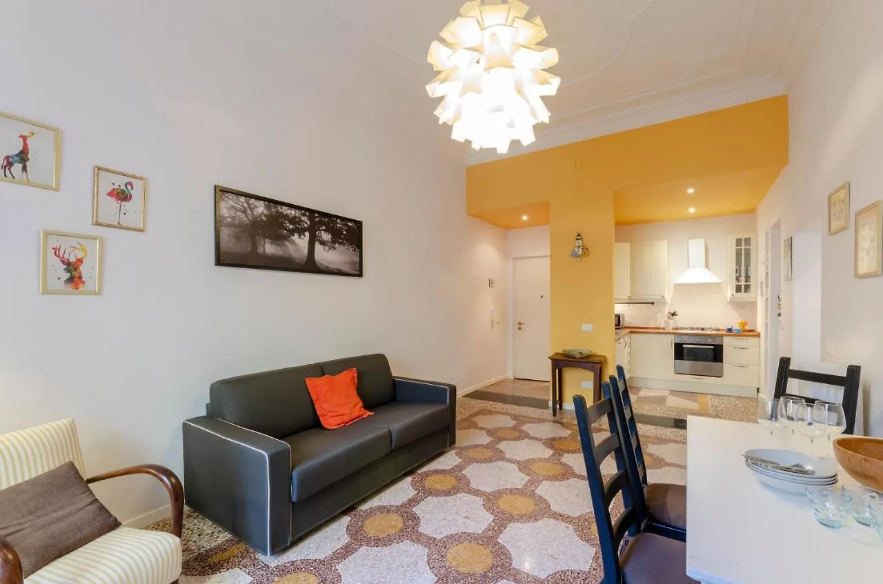 Joivy Colorful Apt For 6, 5 Mins From Piazza Corvetto Apartment Genoa