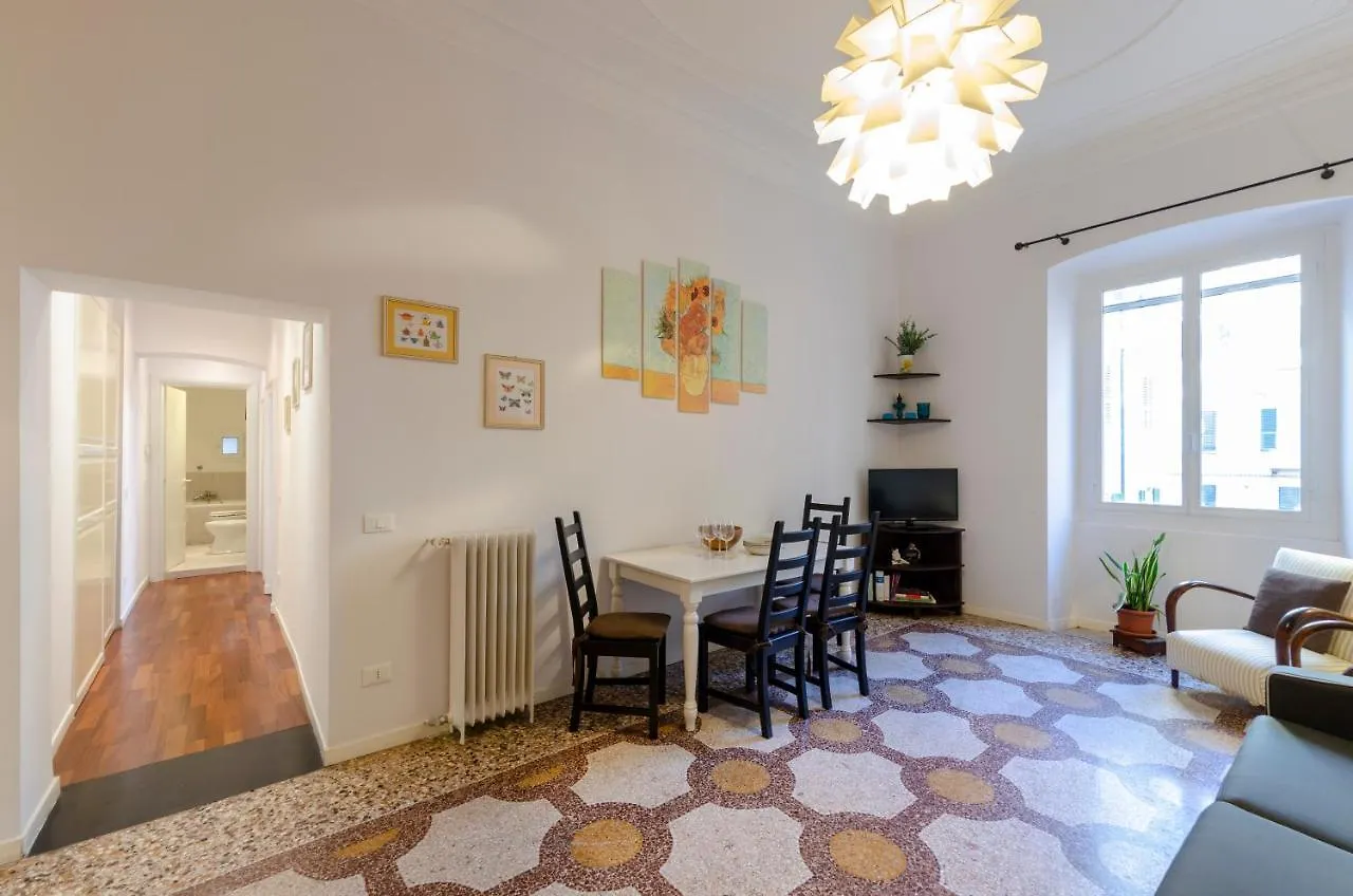 Joivy Colorful Apt For 6, 5 Mins From Piazza Corvetto Apartment Genoa